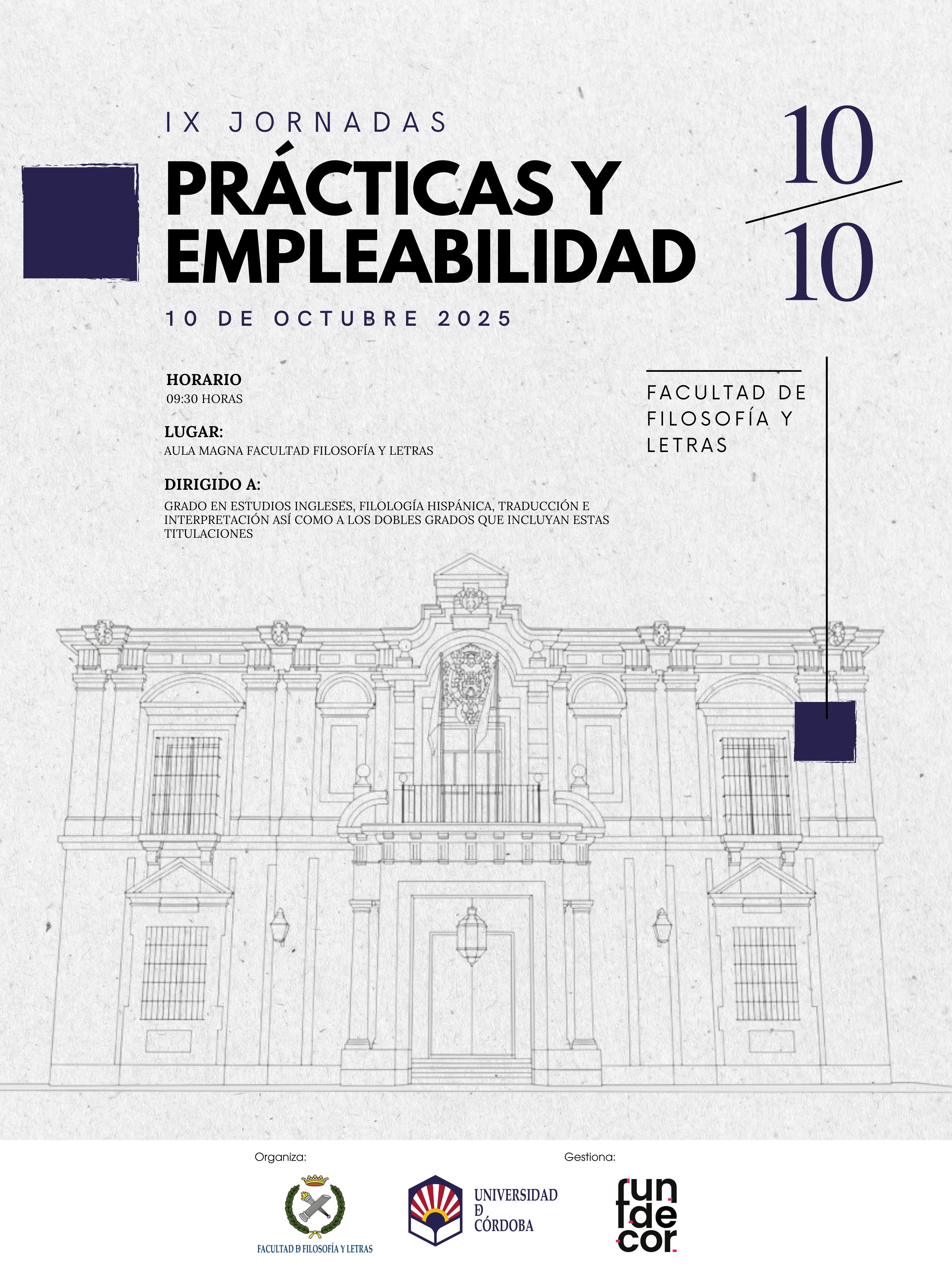 IX Jornadas de Prácticas y Empleabilidad