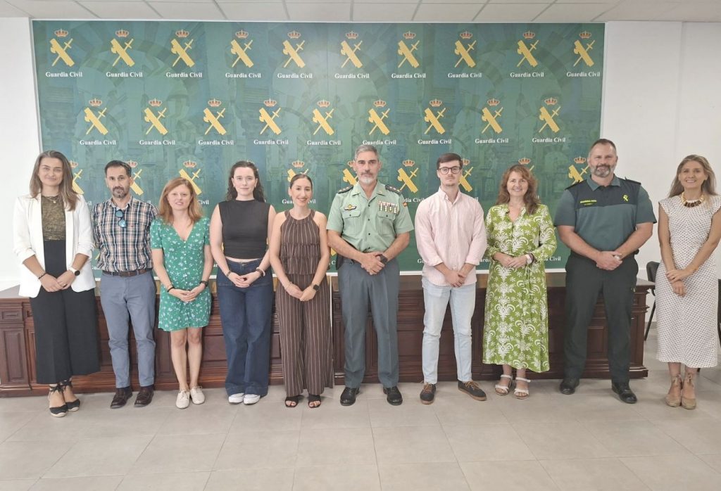 Clausura de la V edición del Programa de Prácticas Académicas Externas UCO–Ministerio del Interior en la Comandancia de la Guardia Civil de Córdoba